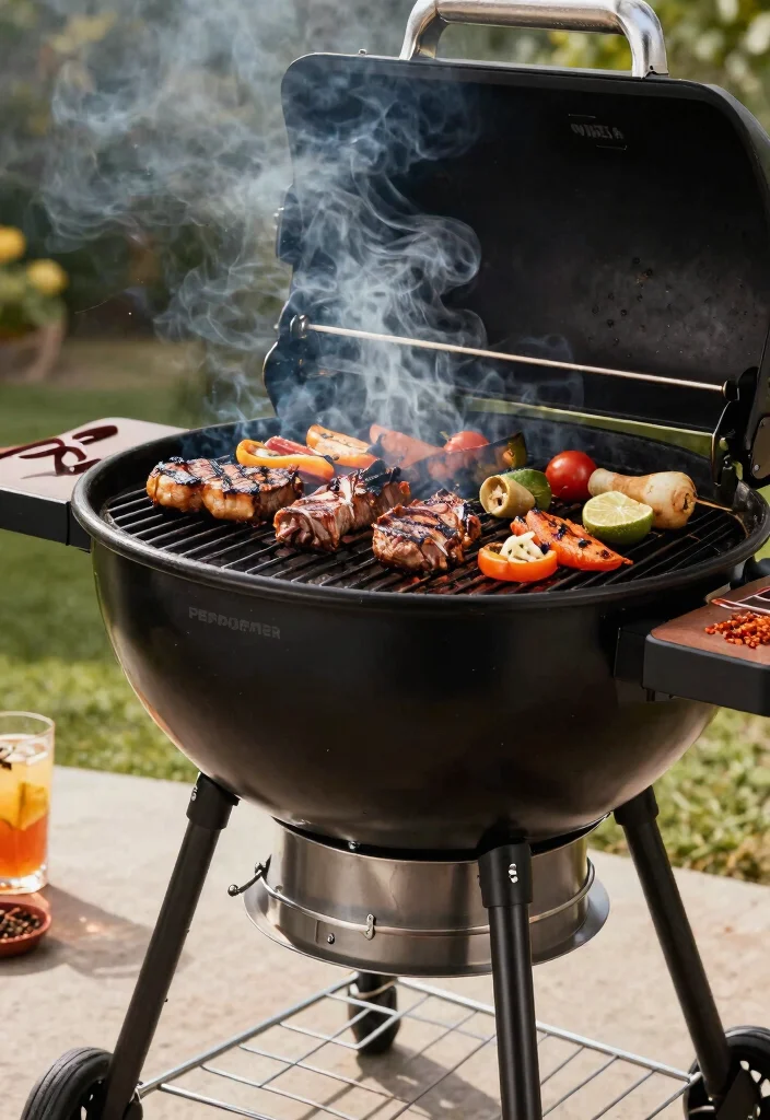 10 Best Charcoal Grills for Family Gatherings 1 10 Best Charcoal Grills for Family Gatherings 1. Weber Performer Deluxe Charcoal Grill 0