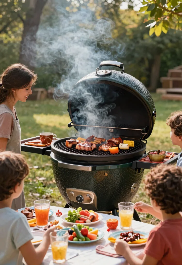 10 Best Charcoal Grills for Family Gatherings 2 10 Best Charcoal Grills for Family Gatherings 2. Char Griller E16620 Akorn Kamado Grill 0