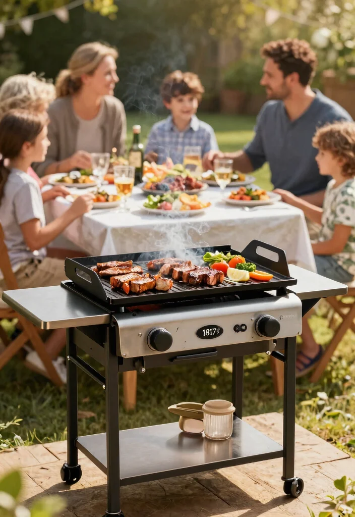 10 Best Charcoal Grills for Family Gatherings 8 10 Best Charcoal Grills for Family Gatherings 8. Blackstone 1817 Griddle Cooking Station 0