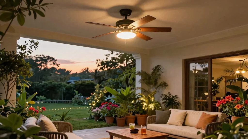 10 Best Outdoor Patio Ceiling Fans with Lights for Eco-Friendly Living