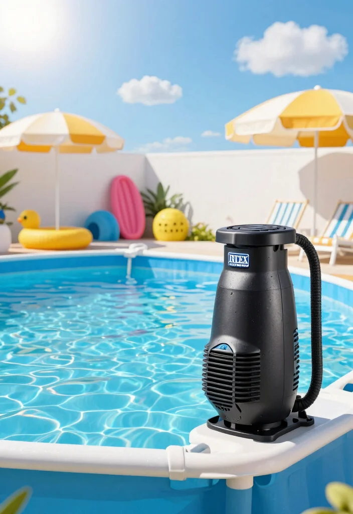 10 Best Pool Pump for Large Pools and Heavy Duty Use 3 10 Best Pool Pump for Large Pools and Heavy Duty Use 3. Intex 28633E Easy Set Pool Filter Pump 0