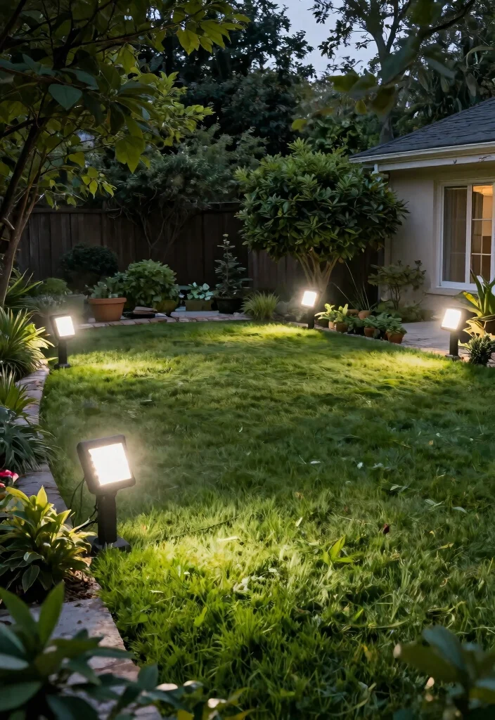 11 Best Wayfair Landscape Lighting Ideas Budget Finds 9. LED Flood Lights for Security 0