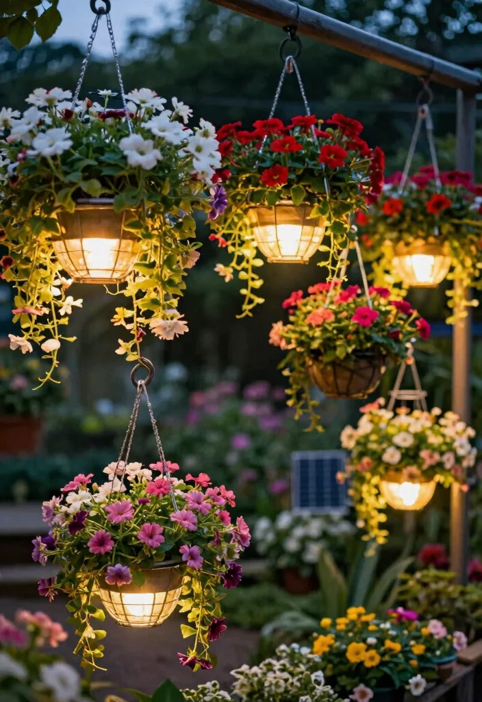 11 Outdoor Flower Pot Ideas Patio Solar Lights Combo 7 11 Outdoor Flower Pot Ideas Patio Solar Lights Combo 7. Solar Powered Hanging Baskets 0