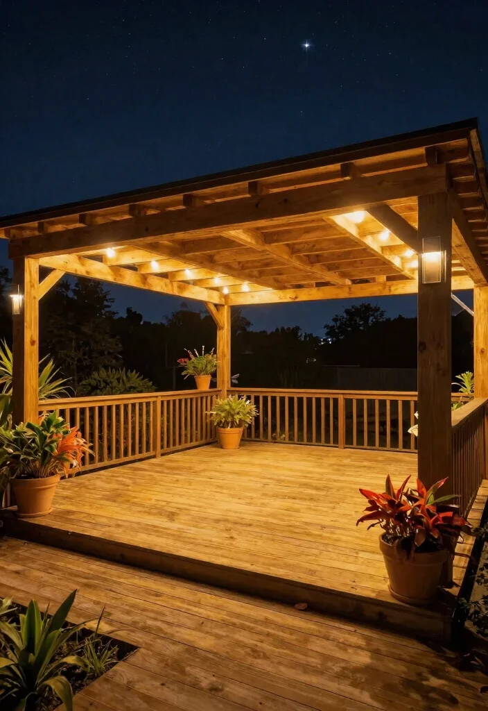 11 Secure Low Voltage Landscape Lighting Ideas Easy DIY 5. Under Deck Lighting 0