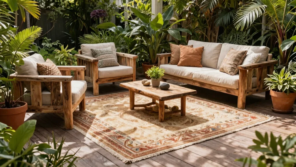 11 Smart Outdoor Rug Placement Ideas for Deck Furniture