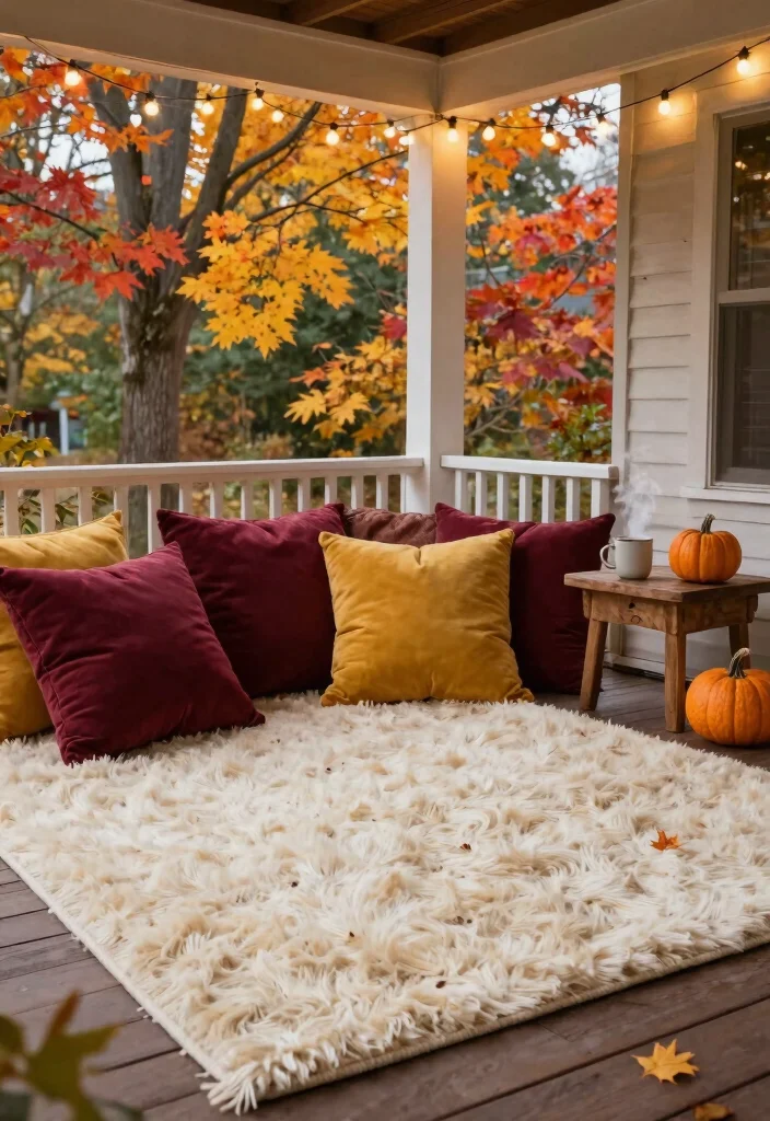 13 Cozy Fall Outdoor Rug Ideas for Your Autumn Porch Decor 2. Cozy Wool Rugs 0