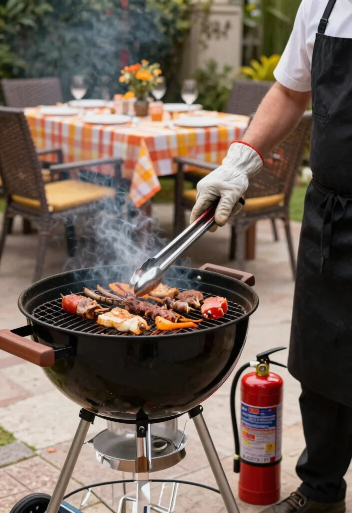 13 Expert Grilling Tips for Charcoal Grill Newbies 8 13 Expert Grilling Tips for Charcoal Grill Newbies 8. Grill Safely 0