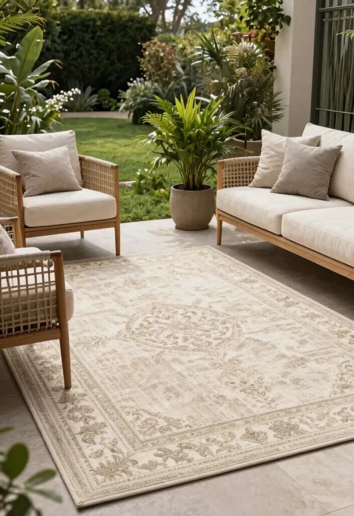 13 Most Stylish Outdoor Rug Ideas Modern Patterns 12. Eco Friendly Indoors Outdoors Rugs 0