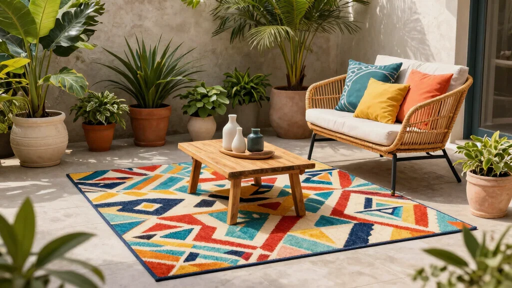 13 Most Stylish Outdoor Rug Ideas [Modern Patterns]