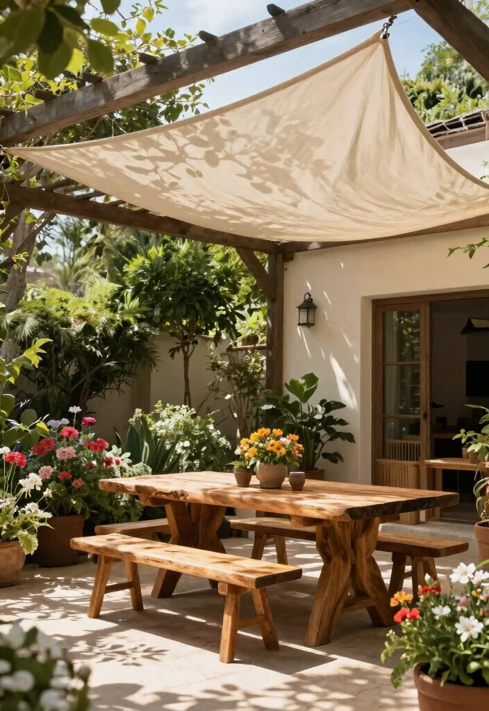 13 Versatile Outdoor Sail Shade Ideas for Any Space 10 13 Versatile Outdoor Sail Shade Ideas for Any Space 10. Pairing Sail Shades with Pergolas 0