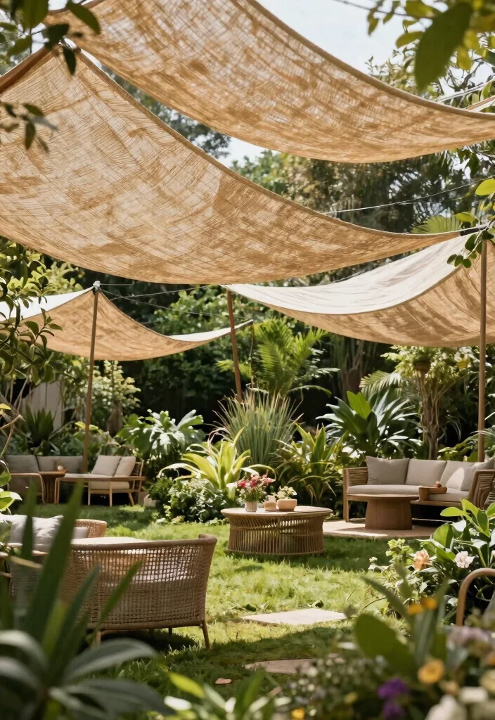 13 Versatile Outdoor Sail Shade Ideas for Any Space 12 13 Versatile Outdoor Sail Shade Ideas for Any Space 12. Sustainable Materials for Sail Shades 0