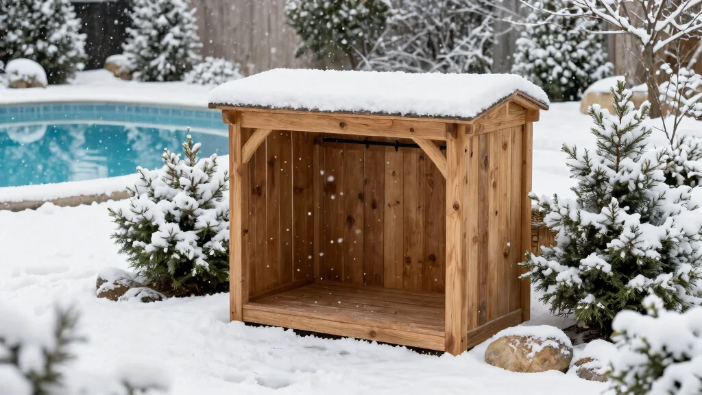 13 Weatherproof Pool Pump Shelter Ideas for Winter Safety
