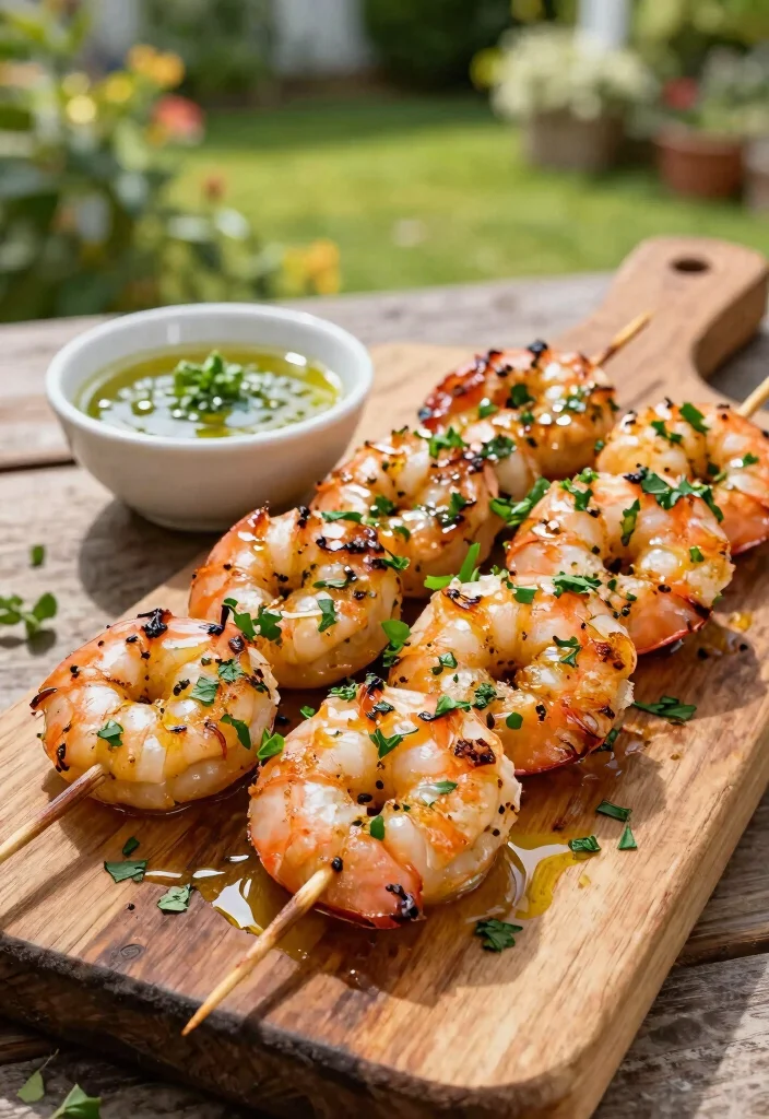 15 Best Charcoal Grill Recipes: Mouthwatering Meals for Gardeners 3 15 Best Charcoal Grill Recipes Mouthwatering Meals for Gardeners 3. Herb Studded Grilled Shrimp Skewers 0