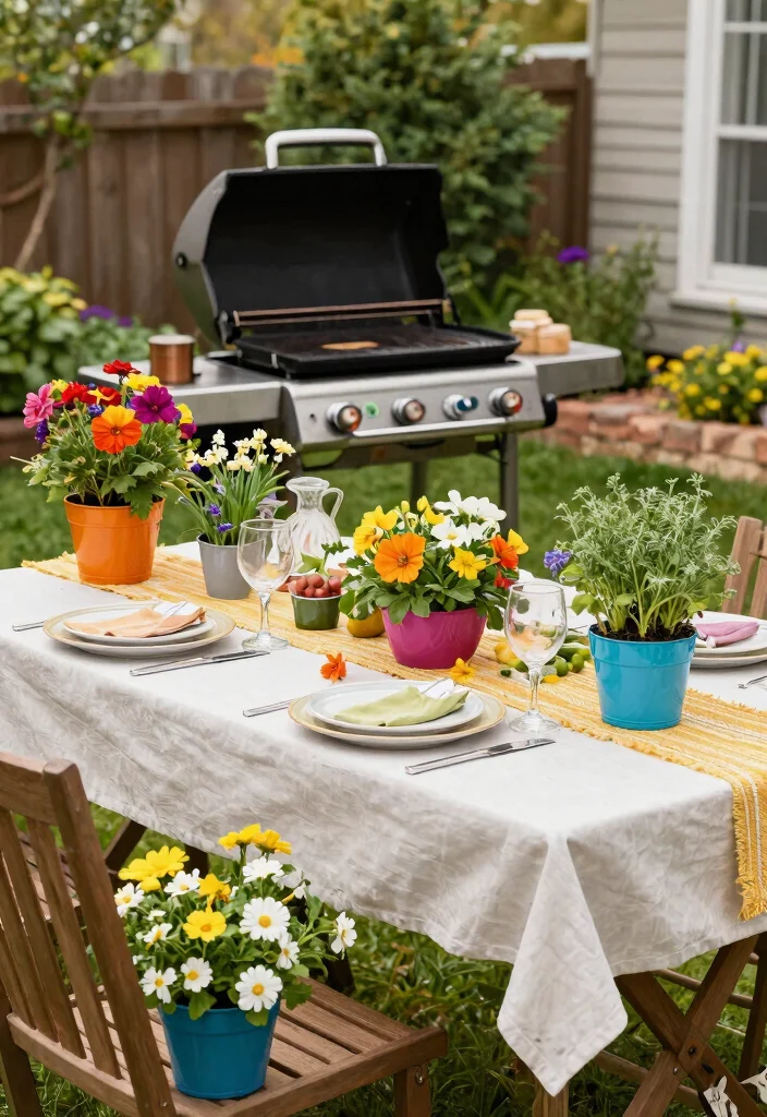 15 Epic Flat Top Griddle Grill Setup Ideas for Backyards 13. Seasonal Decor Theme 0