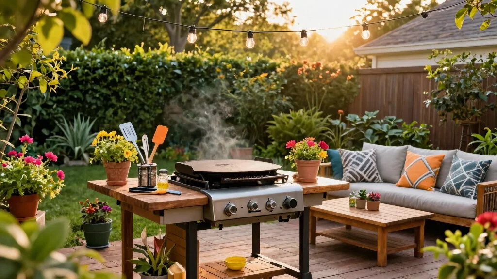 15 Epic Flat Top Griddle Grill Setup Ideas for Backyards