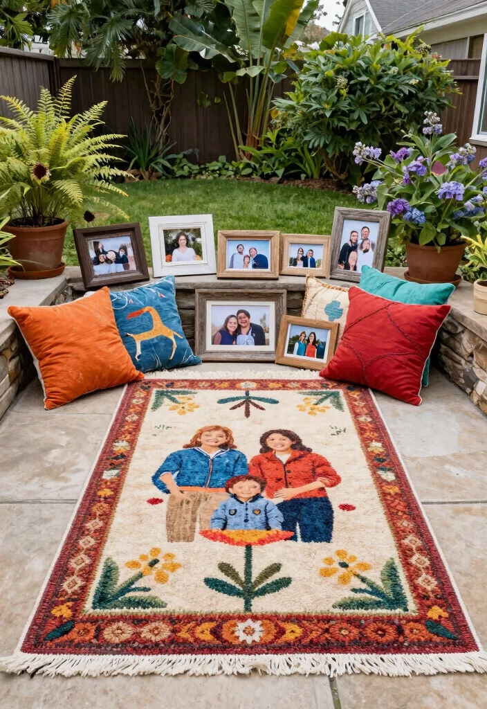 15 Pro Outdoor Rug Styling Ideas for a Designer Yard 15 15 Pro Outdoor Rug Styling Ideas for a Designer Yard 15. Personalize Your Outdoor Space 0