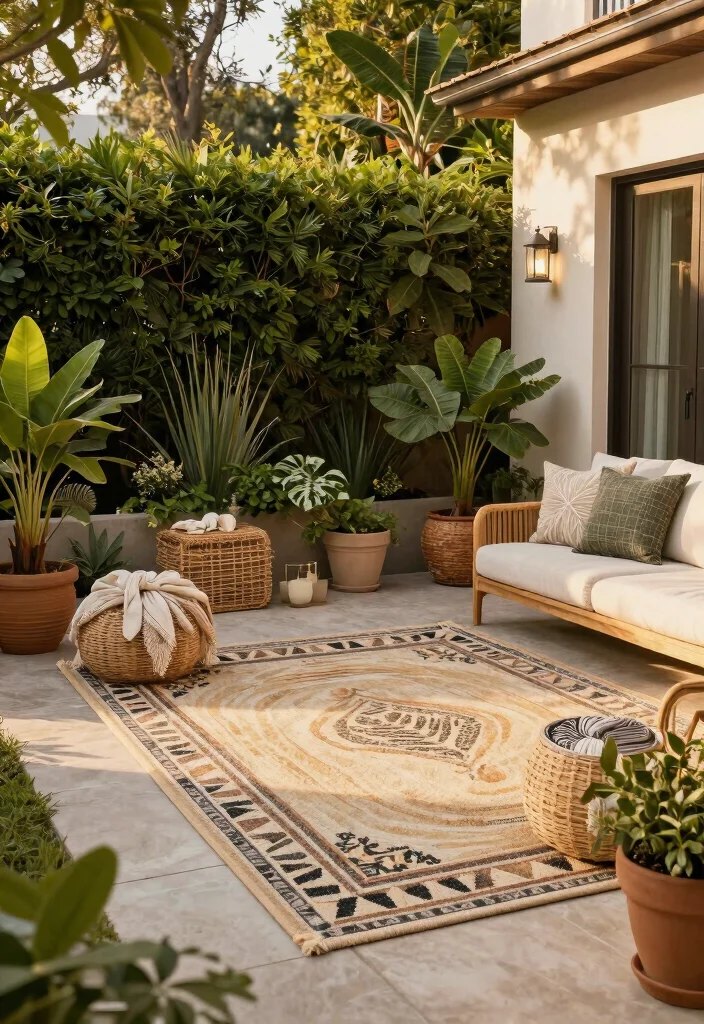 15 Pro Outdoor Rug Styling Ideas for a Designer Yard 16 15 Pro Outdoor Rug Styling Ideas for a Designer Yard Conclusion 0