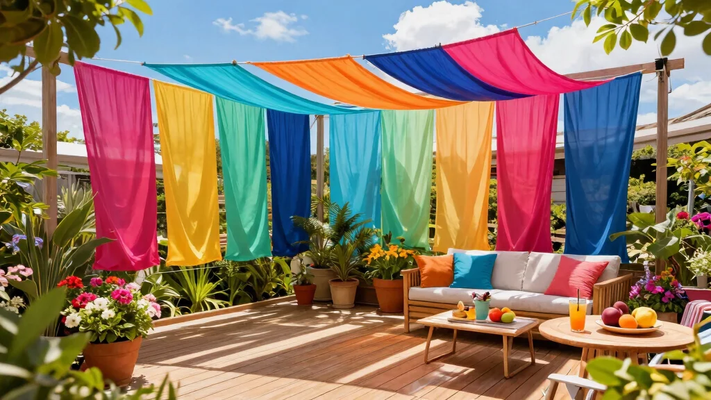 15 Relaxing Deck Sail Shade Ideas for Hot Summer Days