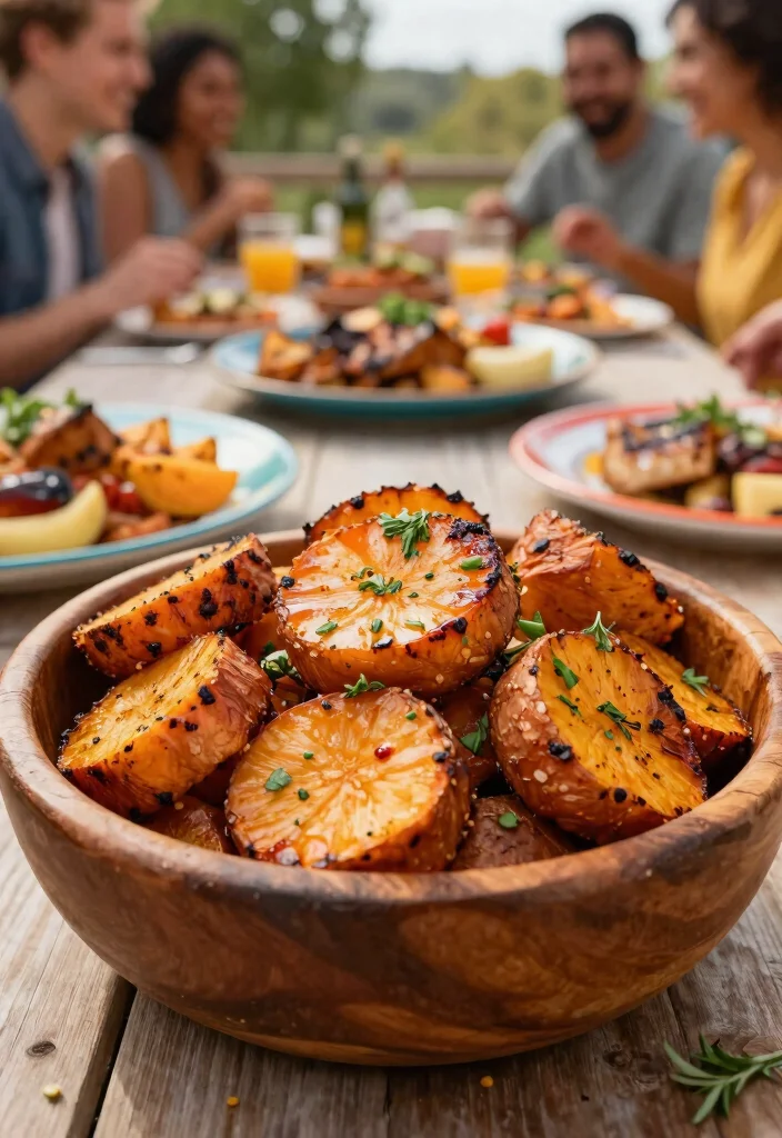 21 Epic Charcoal Grill Inspirations for the Ultimate Backyard BBQ 10. Spicy Grilled Sweet Potatoes 0