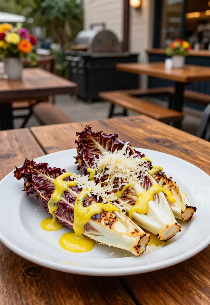 21 Epic Charcoal Grill Inspirations for the Ultimate Backyard BBQ 16. Grilled Radicchio Salad 0