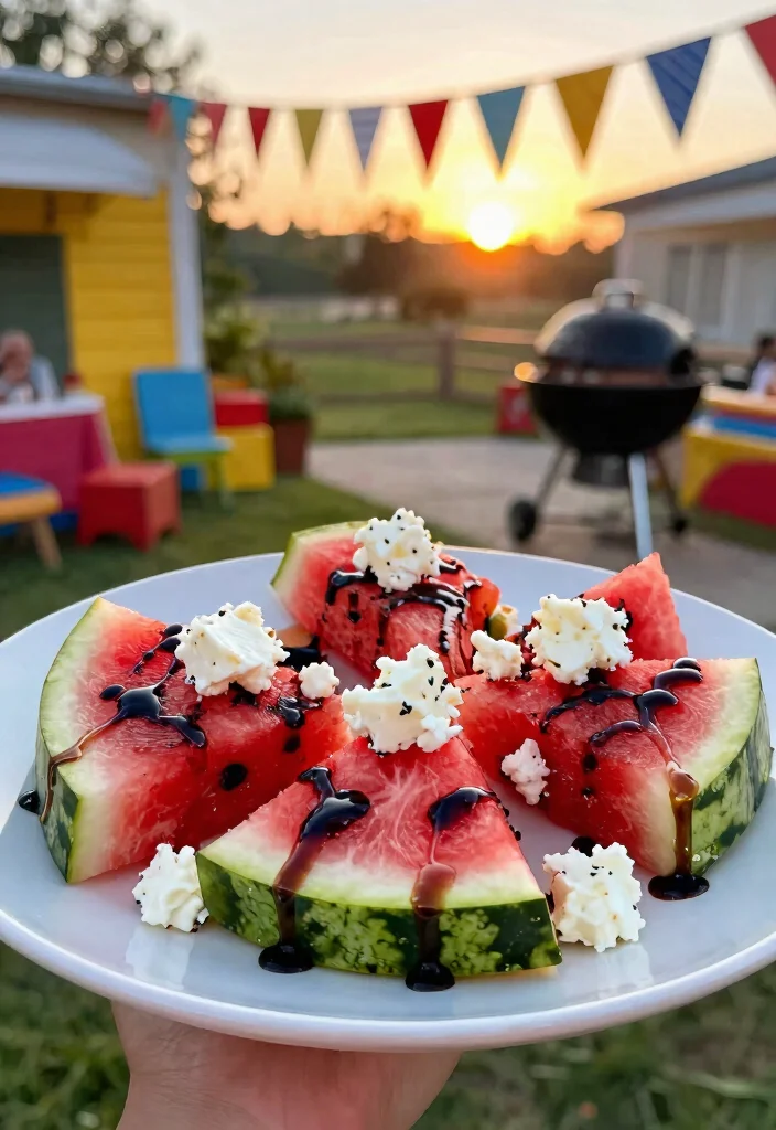 21 Epic Charcoal Grill Inspirations for the Ultimate Backyard BBQ 21. Grilled Watermelon with Feta 0