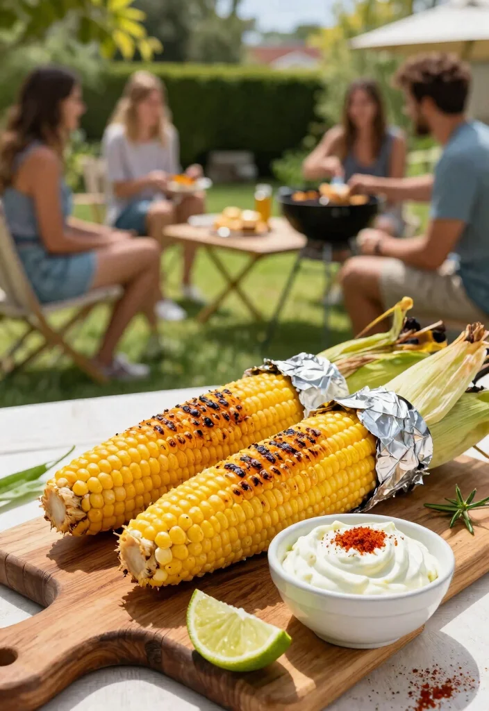 21 Epic Charcoal Grill Inspirations for the Ultimate Backyard BBQ 3. Charcoal Grilled Corn with Spicy Lime Butter 0