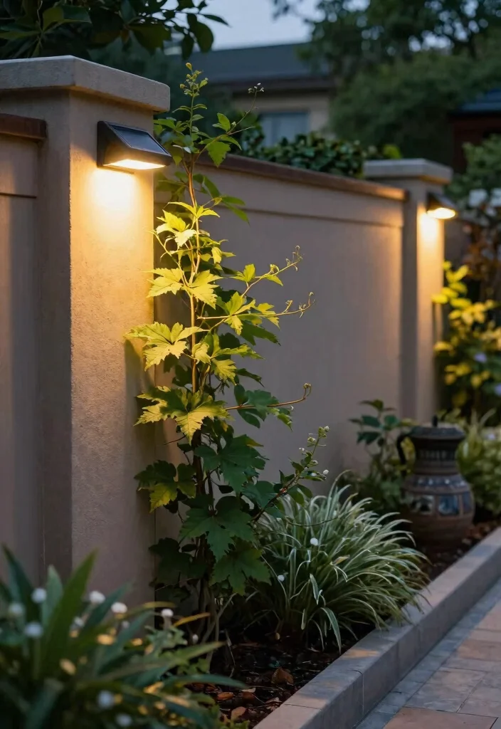 21 Magical Patio Lights Ideas for Your Backyard Oasis 10 21 Magical Patio Lights Ideas for Your Backyard Oasis 11. Wall Mounted Solar Lights 0