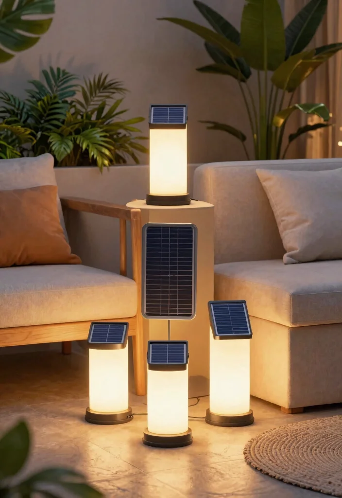 21 Magical Patio Lights Ideas for Your Backyard Oasis 19 21 Magical Patio Lights Ideas for Your Backyard Oasis 20. Multi Functional Solar Lighting 0