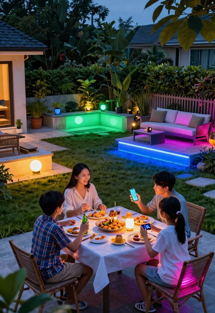 21 Stunning Landscape Lighting Ideas Backyards Must Have 18. Smart Lighting Solutions 0
