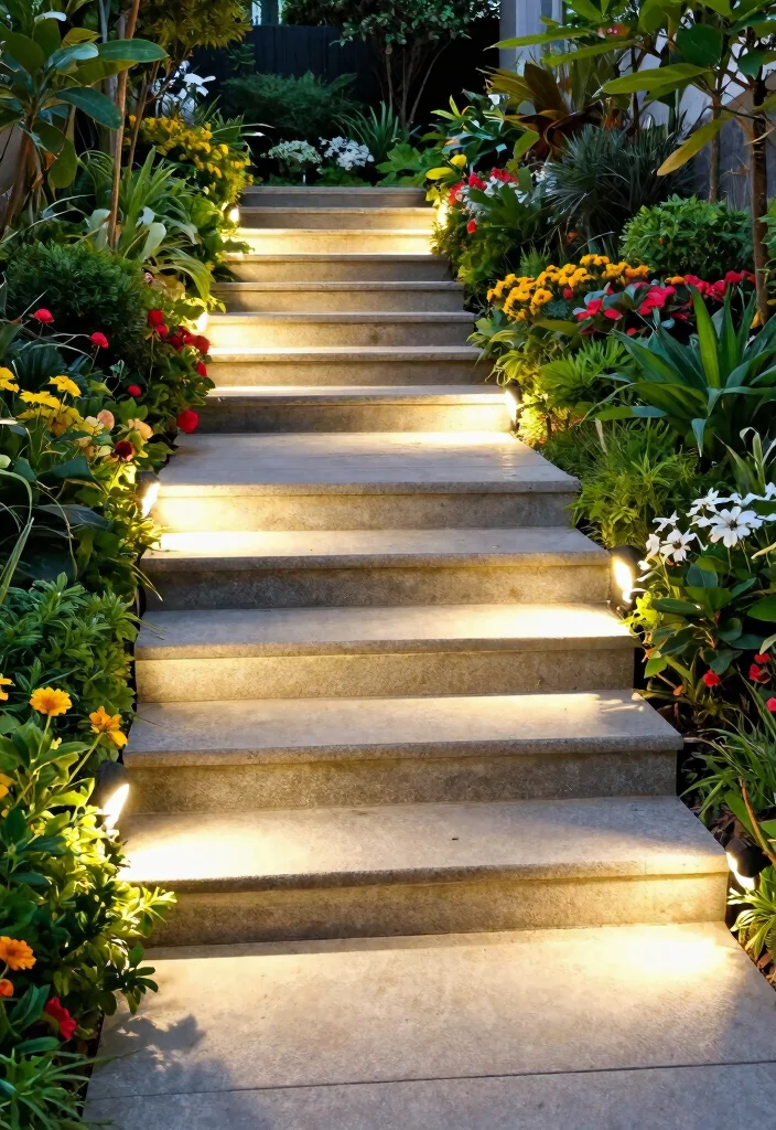 21 Stunning Landscape Lighting Ideas Backyards Must Have 20. Brighter Lights for Safety and Functionality 0