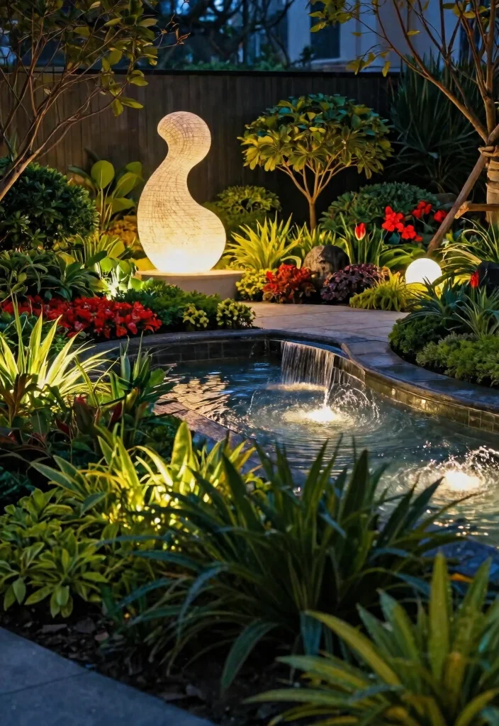 21 Stunning Landscape Lighting Ideas Backyards Must Have 21. Creating Focal Points with Lighting 0
