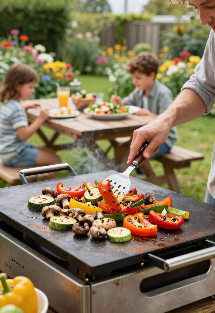 25 Best Flat Top Griddle Recipes for Outdoor Cooking 1. Perfectly Grilled Veggie Medley 0