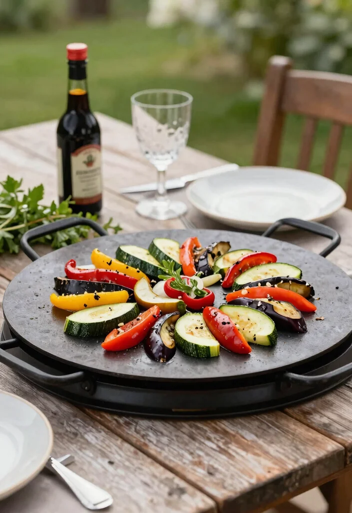 25 Best Flat Top Griddle Recipes for Outdoor Cooking 11. Flat Top Grilled Ratatouille 0