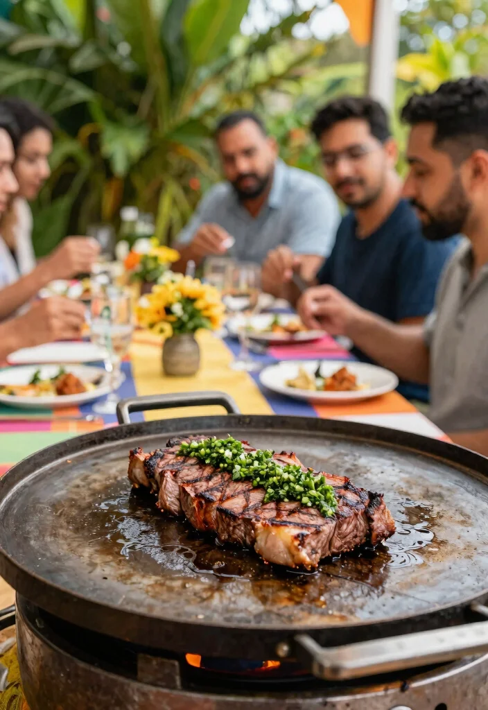 25 Best Flat Top Griddle Recipes for Outdoor Cooking 19. Flank Steak with Chimichurri 0