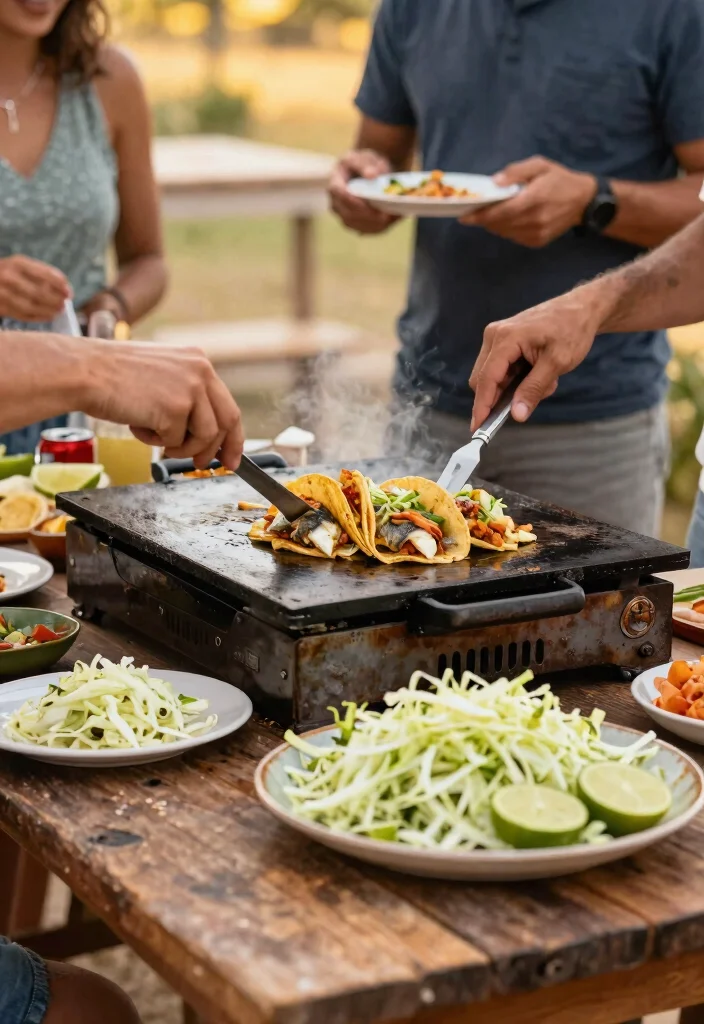 25 Best Flat Top Griddle Recipes for Outdoor Cooking 20. Griddled Fish Tacos 0