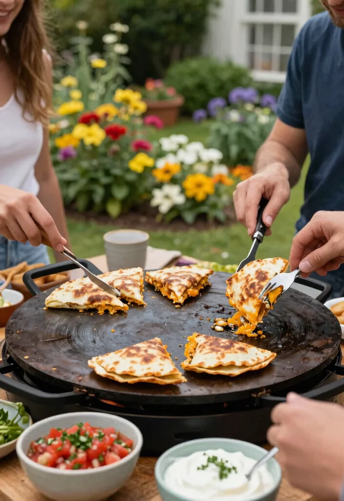 25 Best Flat Top Griddle Recipes for Outdoor Cooking 5. Zucchini and Corn Quesadillas 0