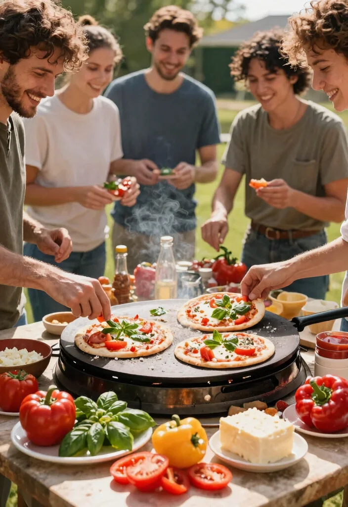 25 Best Flat Top Griddle Recipes for Outdoor Cooking 9. Flat Top Grilled Pizza 0