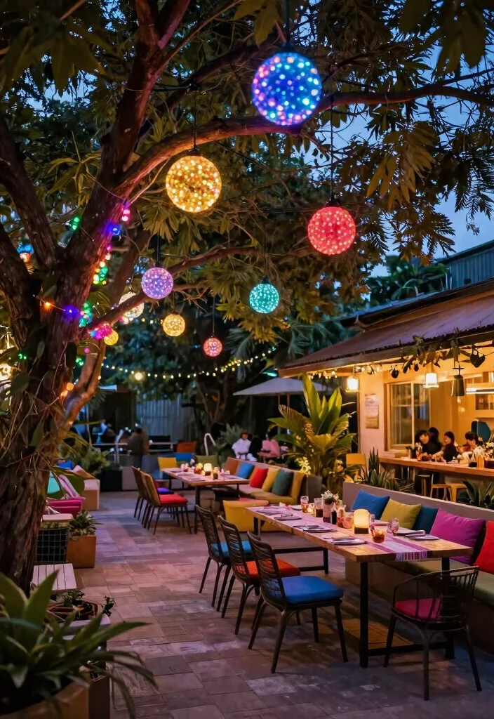 25 Dreamy Patio Lights String Ideas for Summer Nights 4. LED Globe String Lights 0