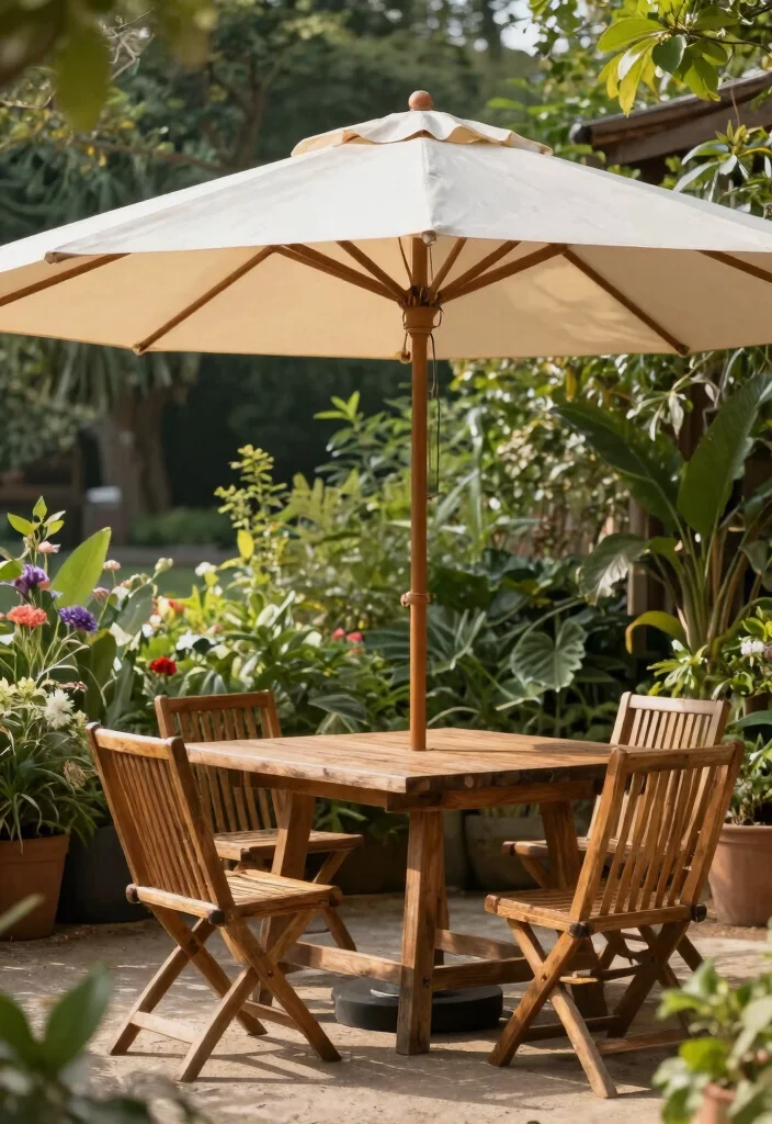 7 Best Double Top Patio Umbrella Designs for Wind Venting 4 7 Best Double Top Patio Umbrella Designs for Wind Venting 4. Rustic Wooden Frame Double Top Umbrella 0