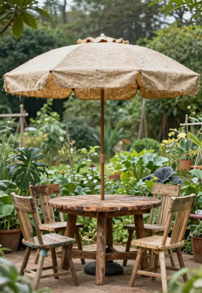 7 Best Double Top Patio Umbrella Designs for Wind Venting 6 7 Best Double Top Patio Umbrella Designs for Wind Venting 6. Eco Friendly Recycled Material Double Top Umbrella 0