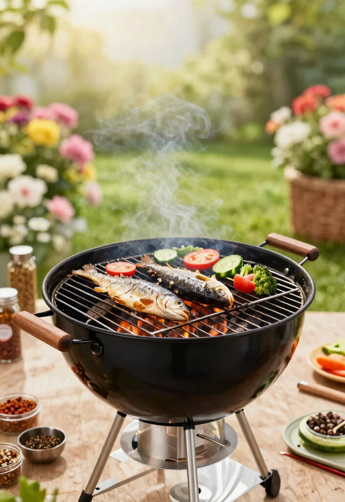 7 Best Fish Basket for Charcoal Grill No Sticking 5. GrillPro Non Stick Fish Basket 0