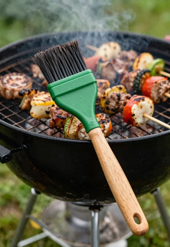 7 Best Grill Brush for Charcoal Grates Eco Friendly Wire Free Options 2. The Green Grill Brush 0