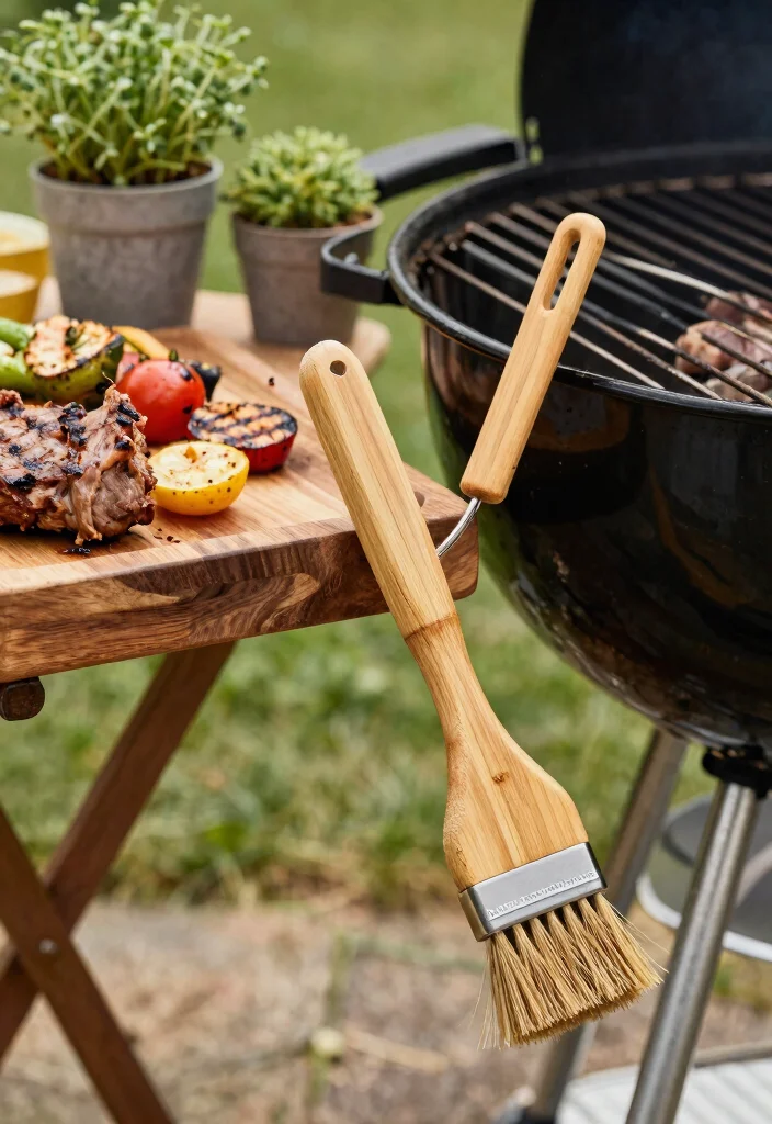 7 Best Grill Brush for Charcoal Grates Eco Friendly Wire Free Options 3. The Natural Clean Grill Brush 0