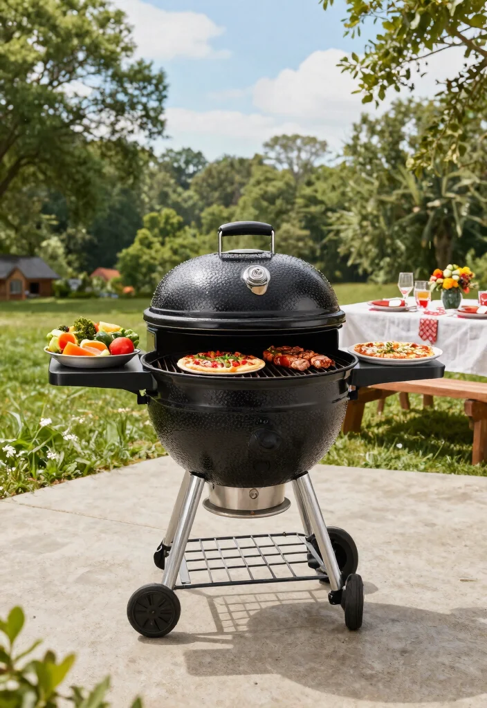 7 Best Heavy Duty Charcoal Grill Picks Built to Last 2. Kamado Joe Classic II Charcoal Grill 0