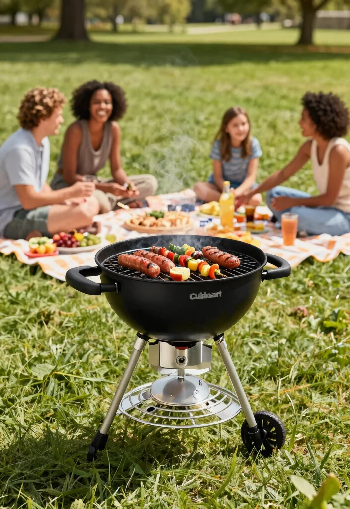 7 Best Heavy Duty Charcoal Grill Picks Built to Last 5. Cuisinart CCG 190 Portable Charcoal Grill 0