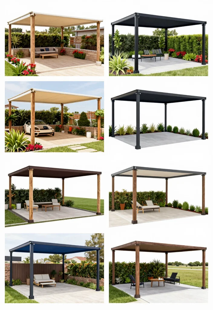 7 Clever Shade Sail Carport Ideas to Protect Your Car Conclusion 0