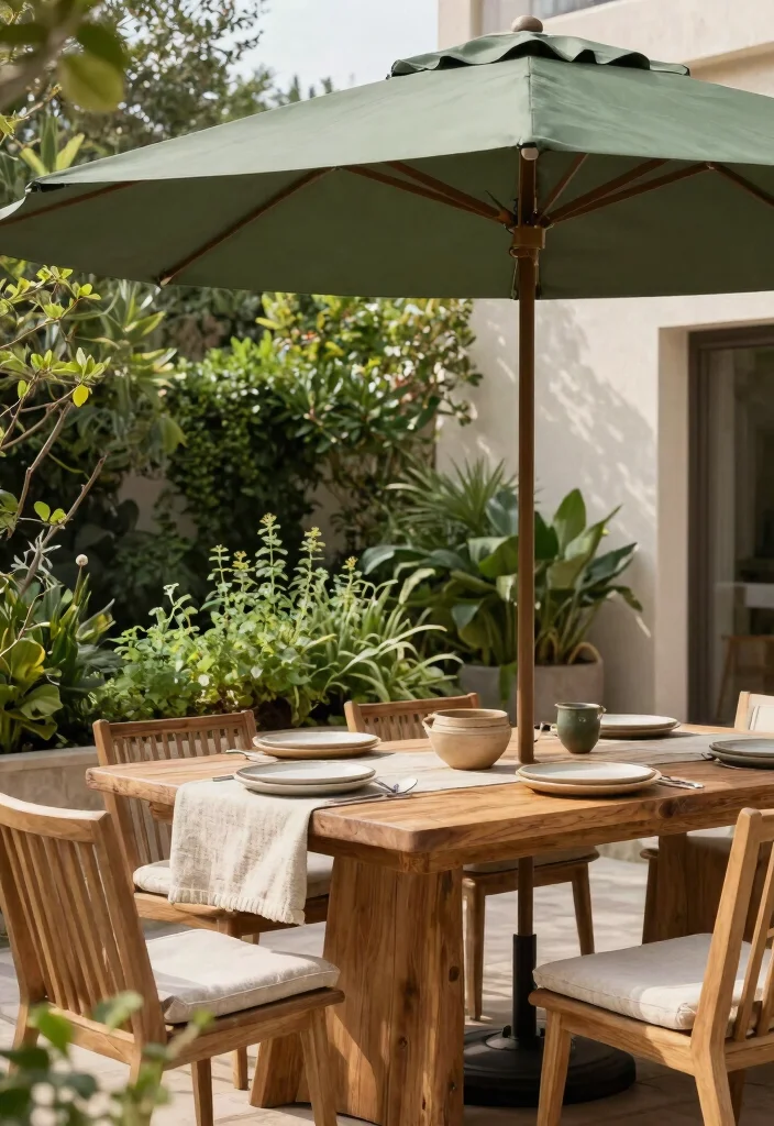 7 Guide to the Best Color for Patio Umbrella Fade Resistance 3 7 Guide to the Best Color for Patio Umbrella Fade Resistance 3. Earthy Greens Natures Touch 0