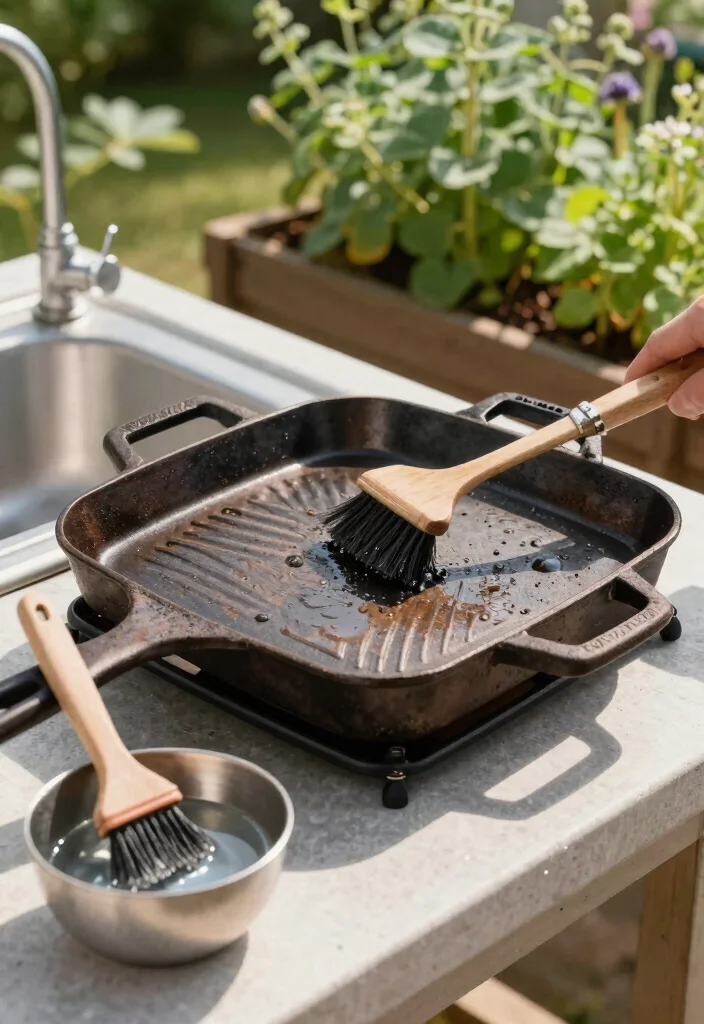 7 Smithey Flat Top Griddle Tips for Perfect Cast Iron 5 7 Smithey Flat Top Griddle Tips for Perfect Cast Iron 5. Cleaning and Maintenance 0