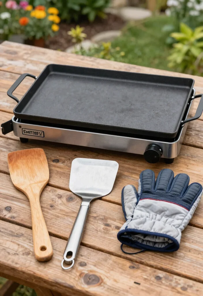 7 Smithey Flat Top Griddle Tips for Perfect Cast Iron 6 7 Smithey Flat Top Griddle Tips for Perfect Cast Iron 6. The Right Tools Make a Difference 0