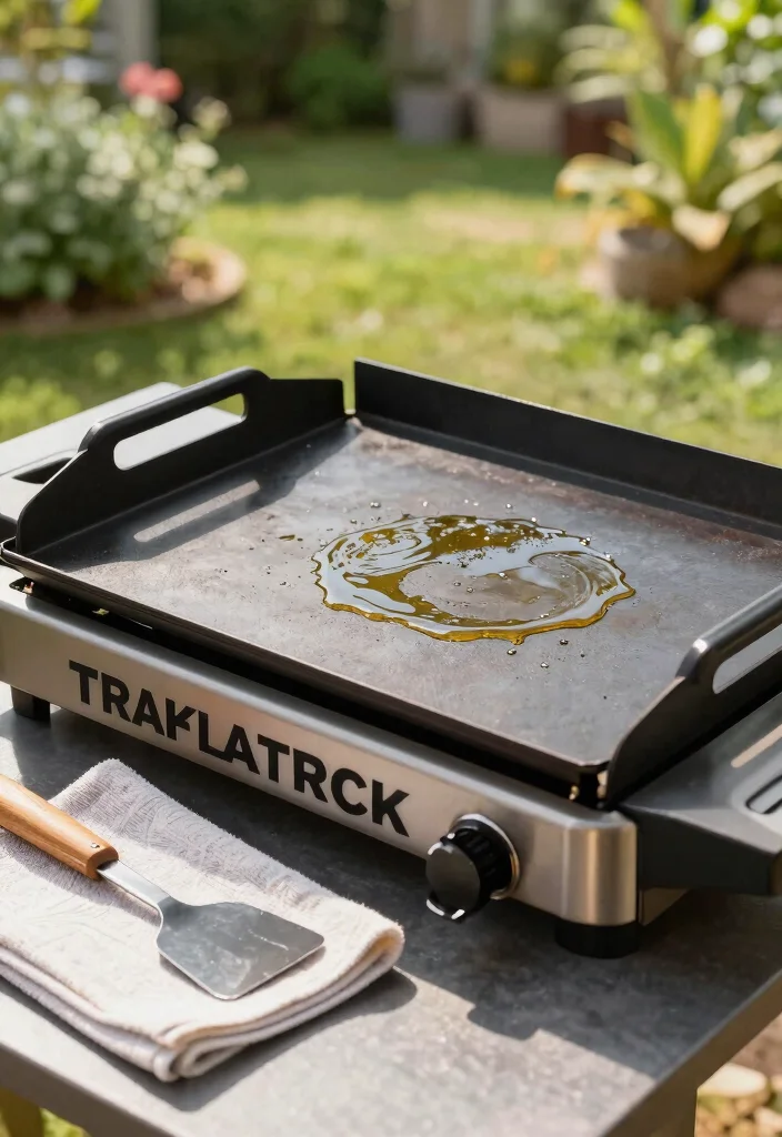 7 Traeger Flatrock Flat Top Griddle Tips and Tricks 4 7 Traeger Flatrock Flat Top Griddle Tips and Tricks 4. Dont Forget to Season Your Griddle 0